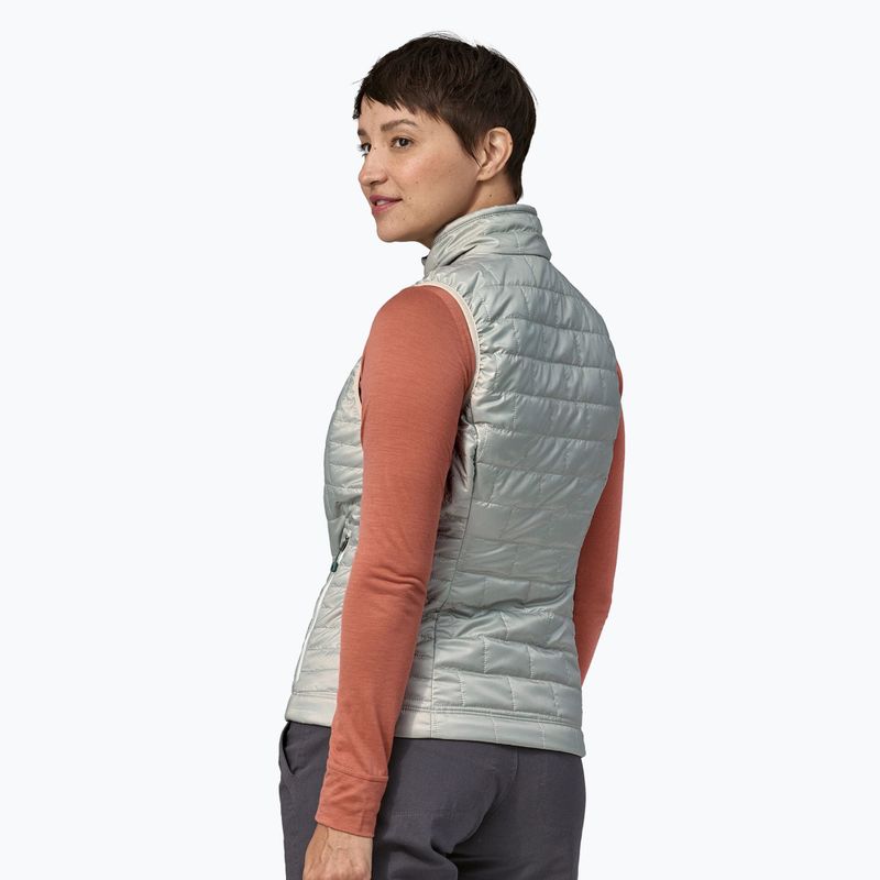 Patagonia Damen ärmelloses Nano Puff sleet grün 2
