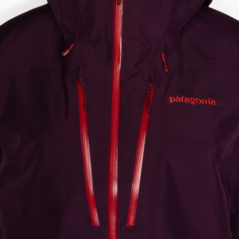 Damen Patagonia Triolet Nacht Pflaume regen Jacke 3