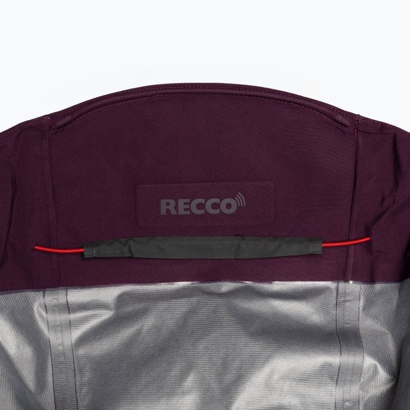 Damen Patagonia Triolet Nacht Pflaume regen Jacke 6