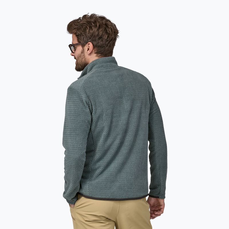 Herren Patagonia R1 Air Zip Neck Fleece-Sweatshirt nouveau grün 2