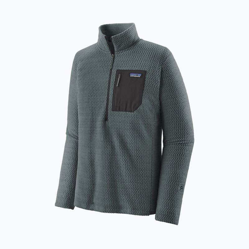 Herren Patagonia R1 Air Zip Neck Fleece-Sweatshirt nouveau grün 8