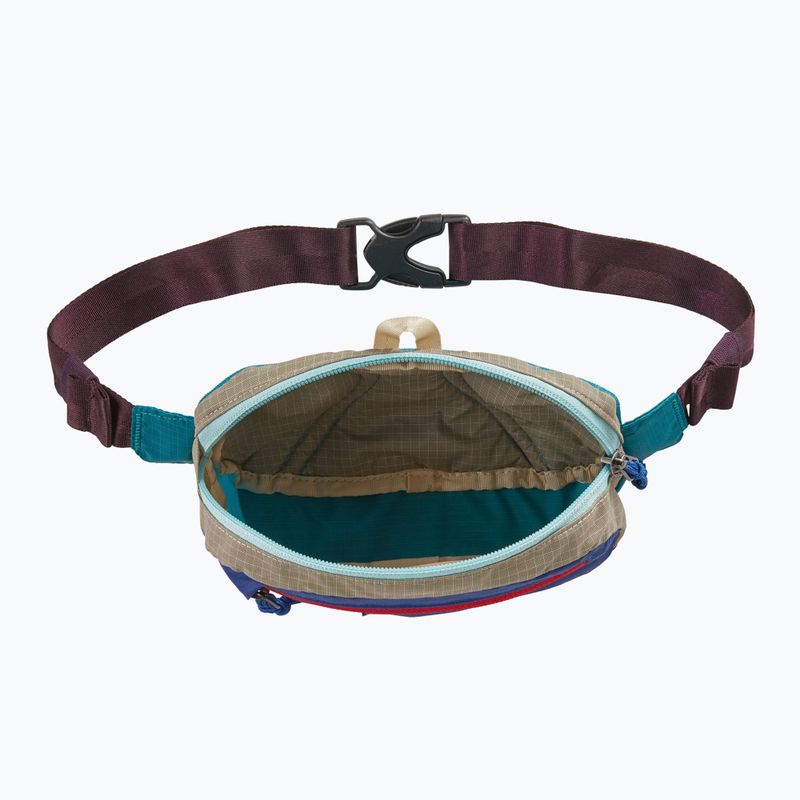 Patagonia Ultralight Black Hole Mini Hip Pack 1 l Patchwork/Belay blau Nierentasche 3