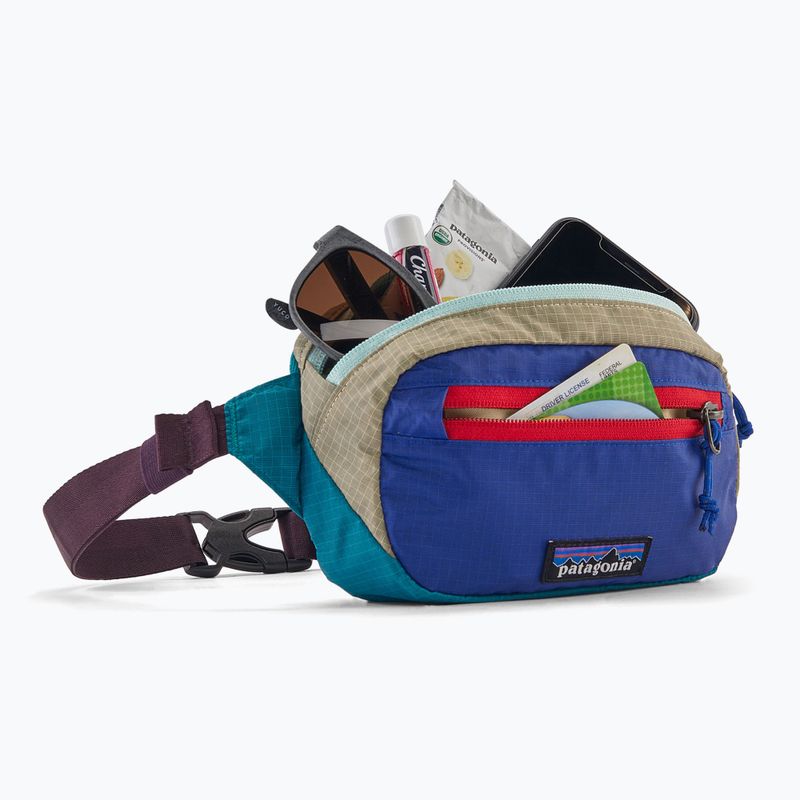 Patagonia Ultralight Black Hole Mini Hip Pack 1 l Patchwork/Belay blau Nierentasche 4