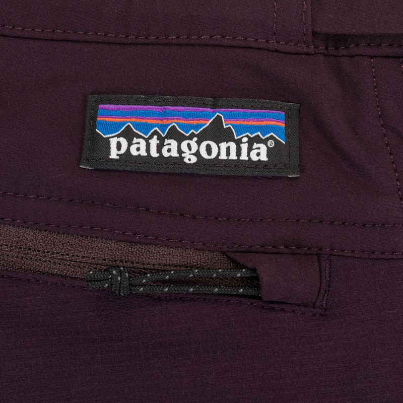 Herren Patagonia Point Peak Trail-Regular Obsidian Pflaume Trekkinghose 3