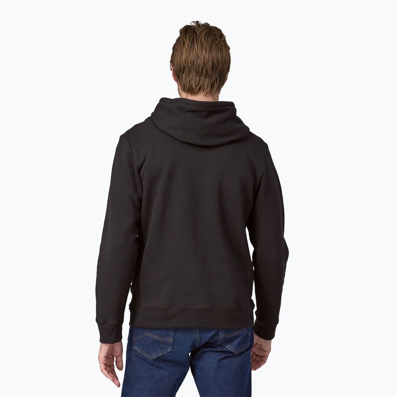 Herren Hoodie Sweatshirt Patagonia '73 Skyline Uprisal Hoody ink black 2