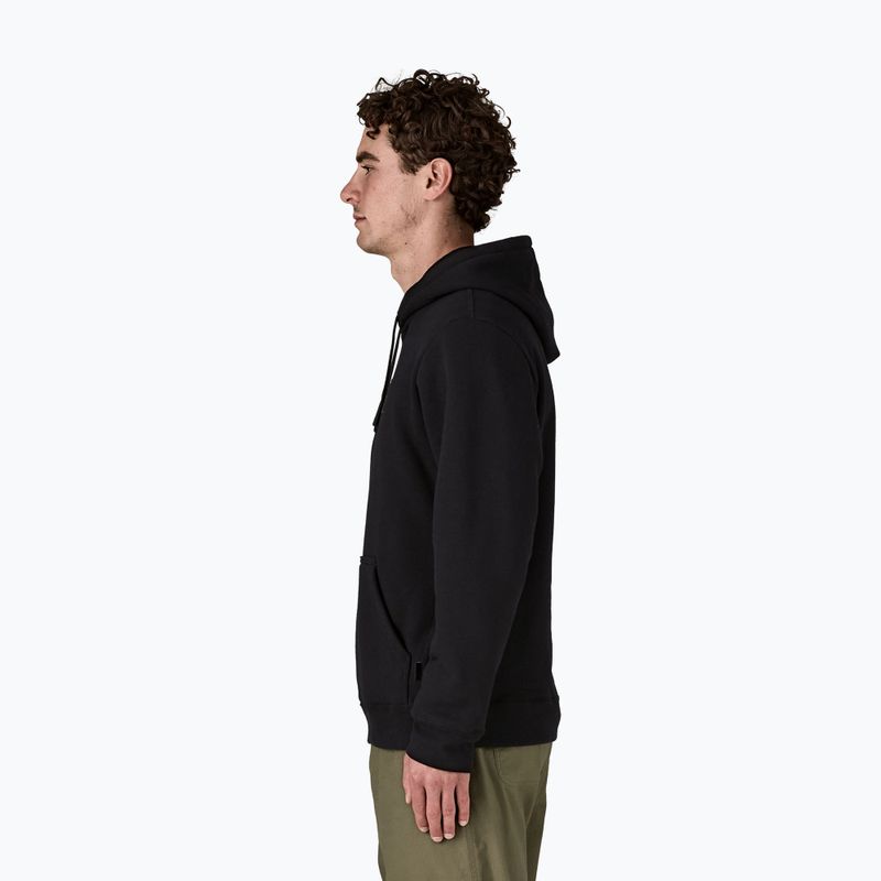 Herren Hoodie Sweatshirt Patagonia '73 Skyline Uprisal Hoody ink black 4
