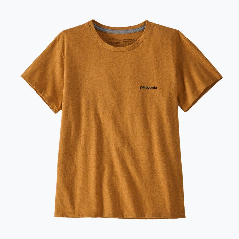 Damen-T-Shirt Patagonia P-6 Logo Responsibili-Tee dried mango 3