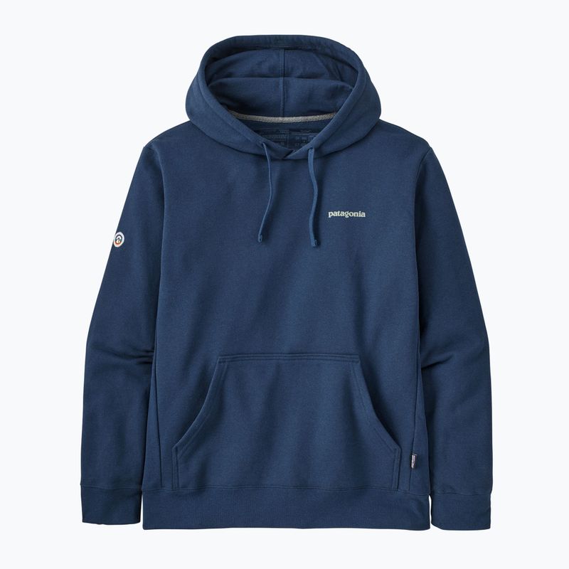 Patagonia Fitz Roy Icon Uprisal Hoody lagom blau Sweatshirt 3