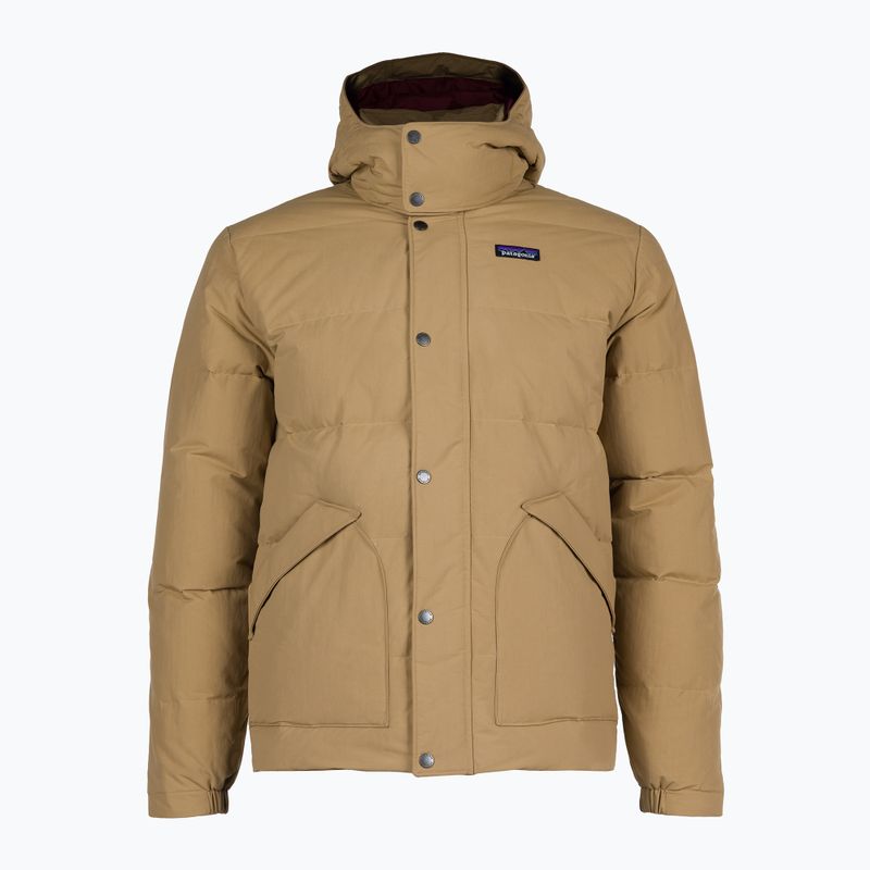 Herren Patagonia Downdrift Daunenjacke grayling braun 3