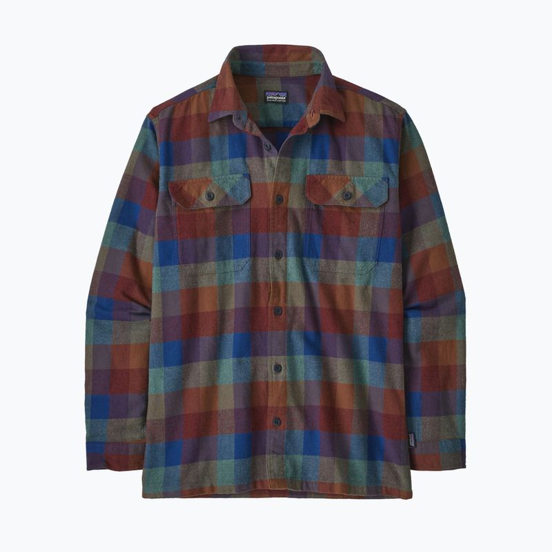 Patagonia Herrenhemd Bio-Baumwolle MW Fjord Flannel guides/superior blau 4