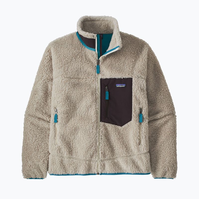 Herren Patagonia Classic Retro-X Fleece-Sweatshirt natürlich m/obsidian Pflaume 8