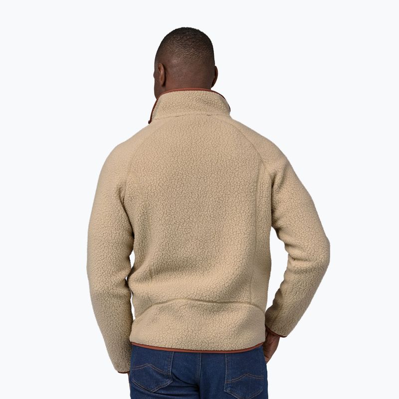 Herren Patagonia Retro Pile el cap khaki w/sisu braun Fleece-Sweatshirt 2