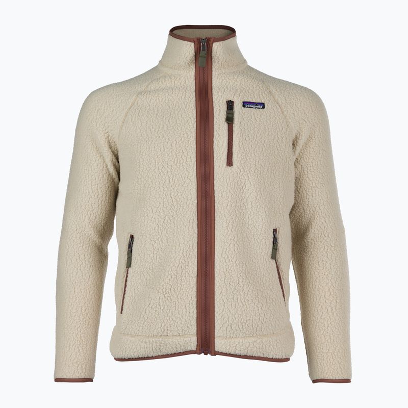 Herren Patagonia Retro Pile el cap khaki w/sisu braun Fleece-Sweatshirt 7