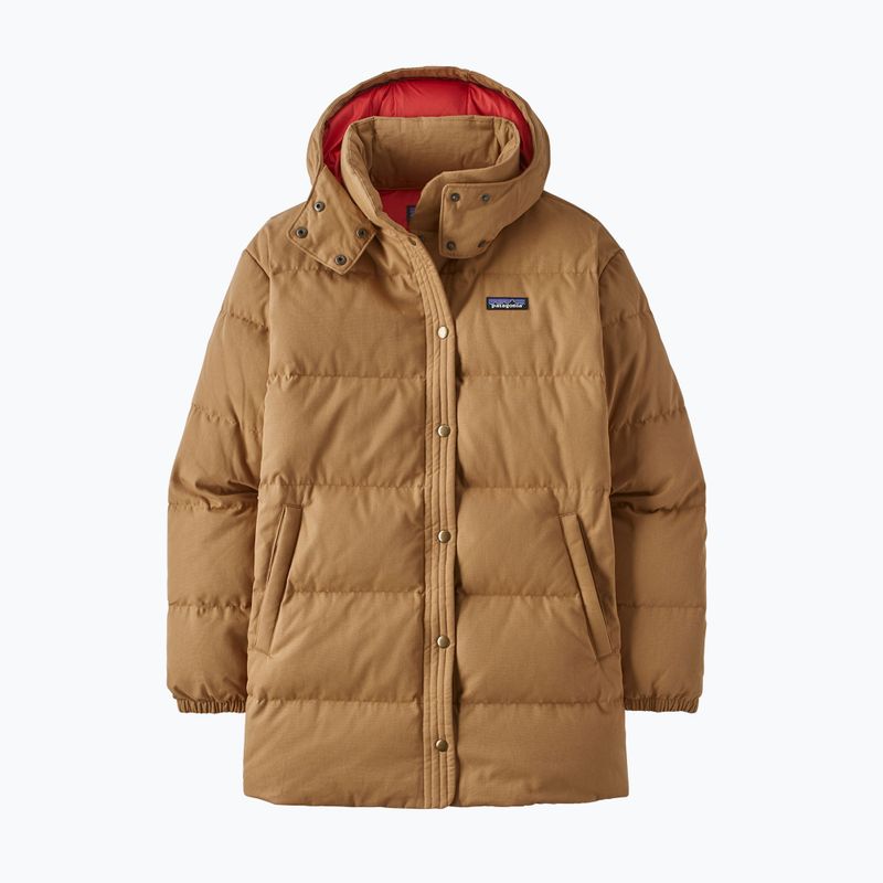 Patagonia Baumwoll-Daunen-Parka für Frauen nestbraun 14