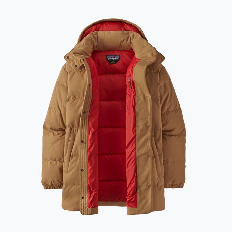 Patagonia Baumwoll-Daunen-Parka für Frauen nestbraun 15