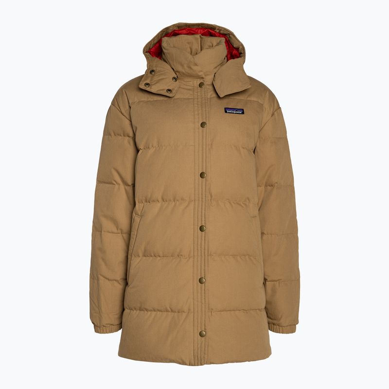 Patagonia Baumwoll-Daunen-Parka für Frauen nestbraun 8