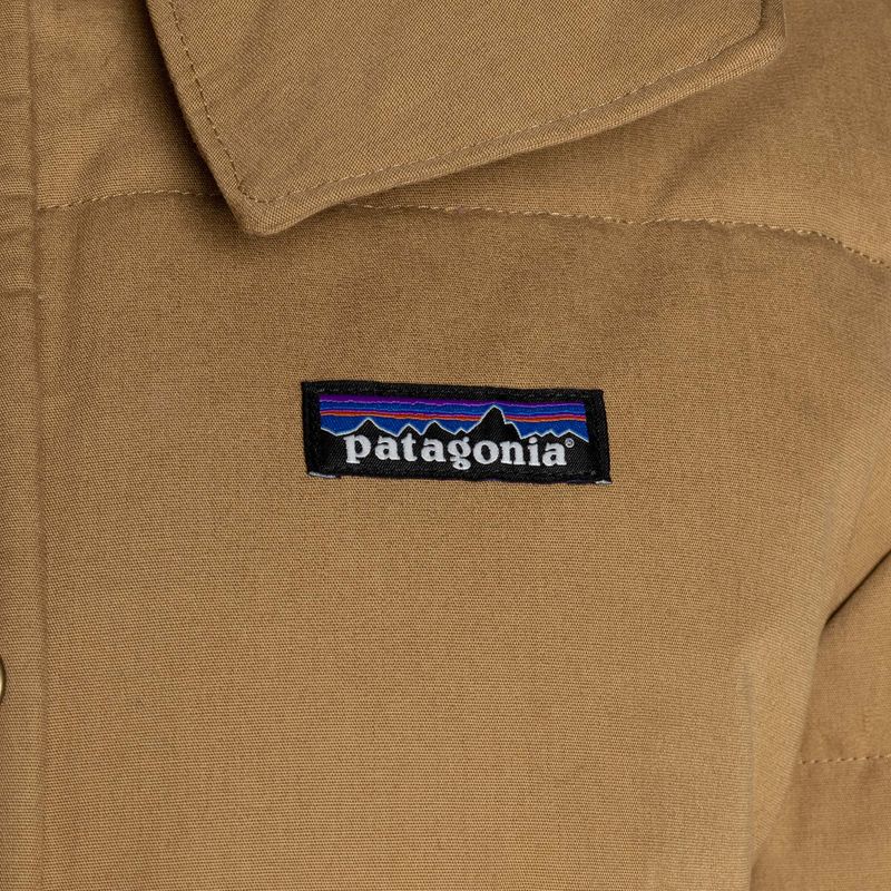Patagonia Baumwoll-Daunen-Parka für Frauen nestbraun 10