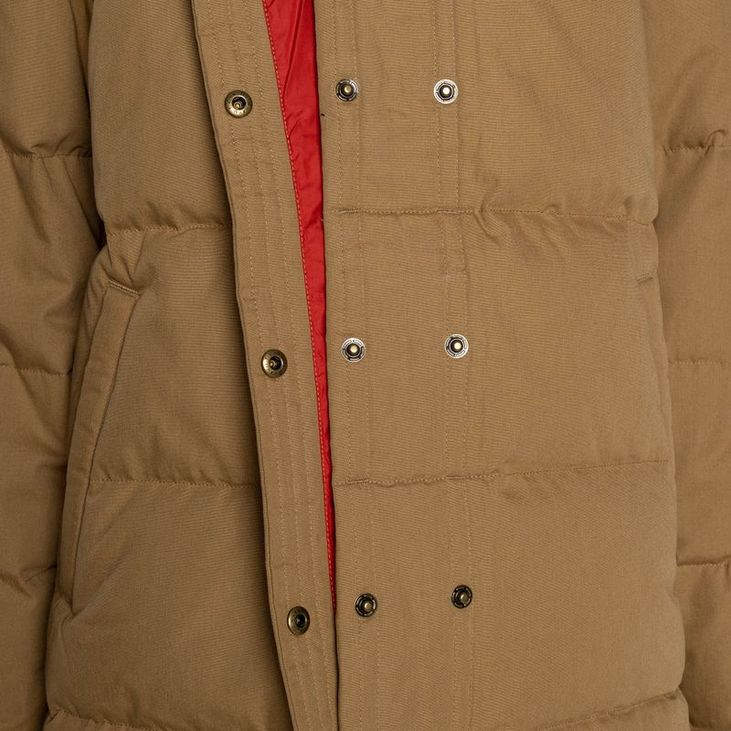 Patagonia Baumwoll-Daunen-Parka für Frauen nestbraun 12