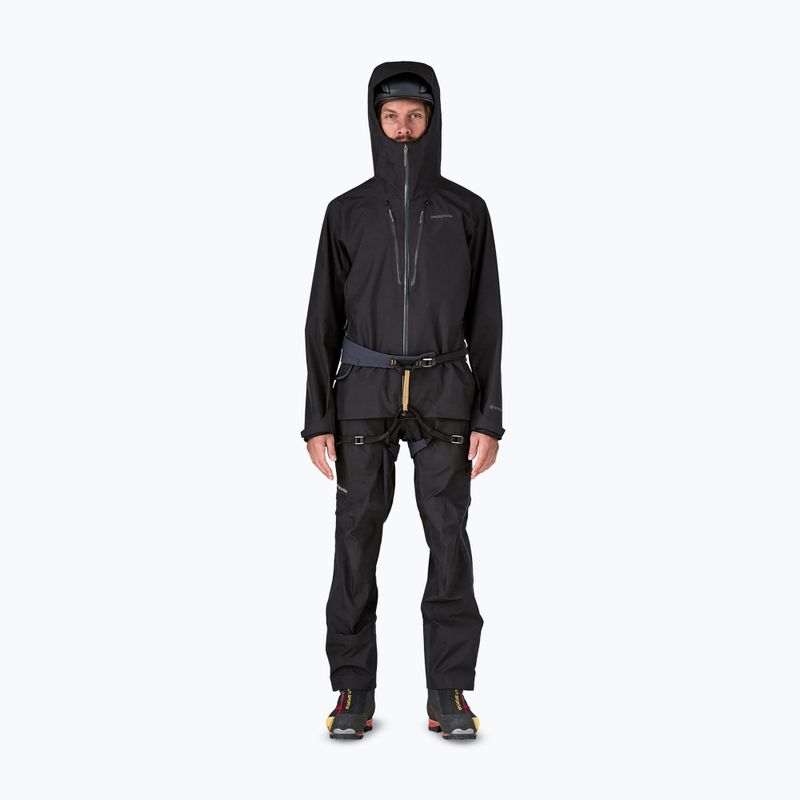 Patagonia Herren Regenjacke Triolet schwarz 2