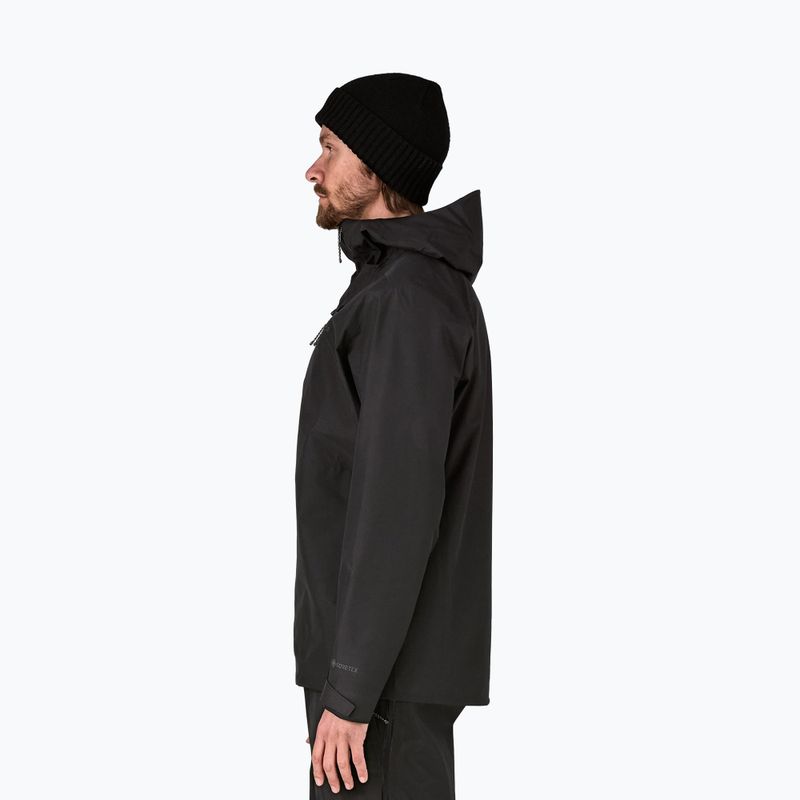 Patagonia Herren Regenjacke Triolet schwarz 4