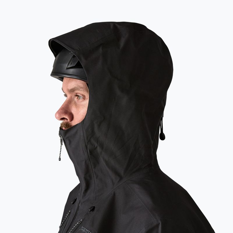Patagonia Herren Regenjacke Triolet schwarz 5