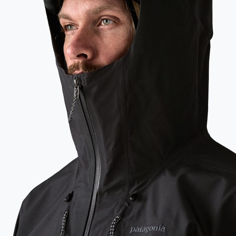 Patagonia Herren Regenjacke Triolet schwarz 6