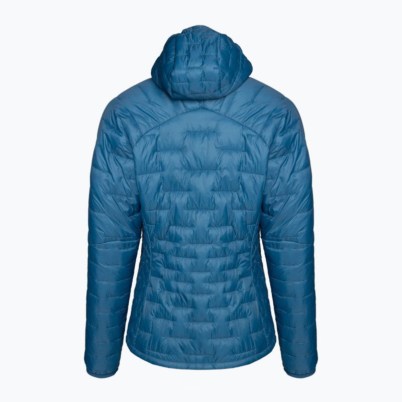 Damen Isolationsjacke Patagonia Micro Puff Hoody lagom blau 4