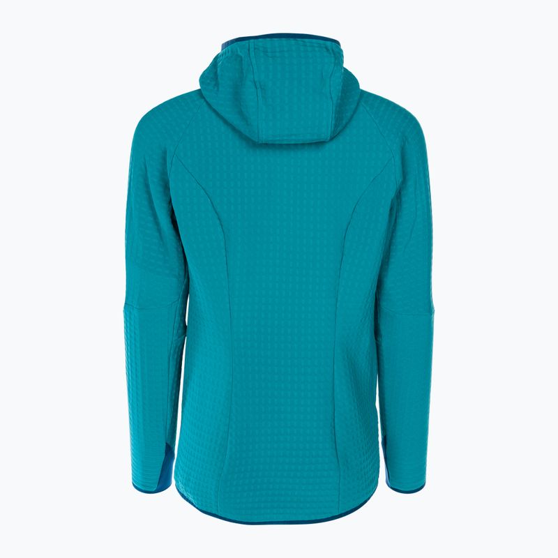 Patagonia Damen Softshelljacke R2 TechFace Hoody belay blau 2