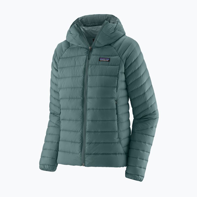 Damen Patagonia Daunenpullover Hoody nouveau grün 5