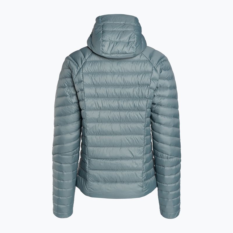 Damen Patagonia Daunenpullover Hoody nouveau grün 2