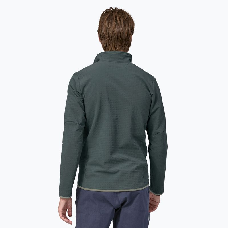 Herren Patagonia R2 TechFace Softshell Jacke nouveau grün 2