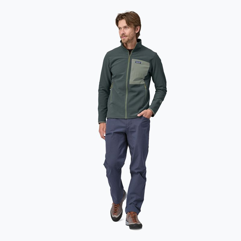 Herren Patagonia R2 TechFace Softshell Jacke nouveau grün 3