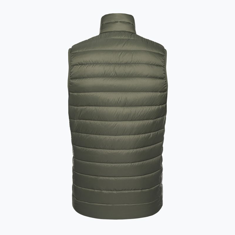 Herren Patagonia Daunen Pullover ohne Ärmel basin grün 4