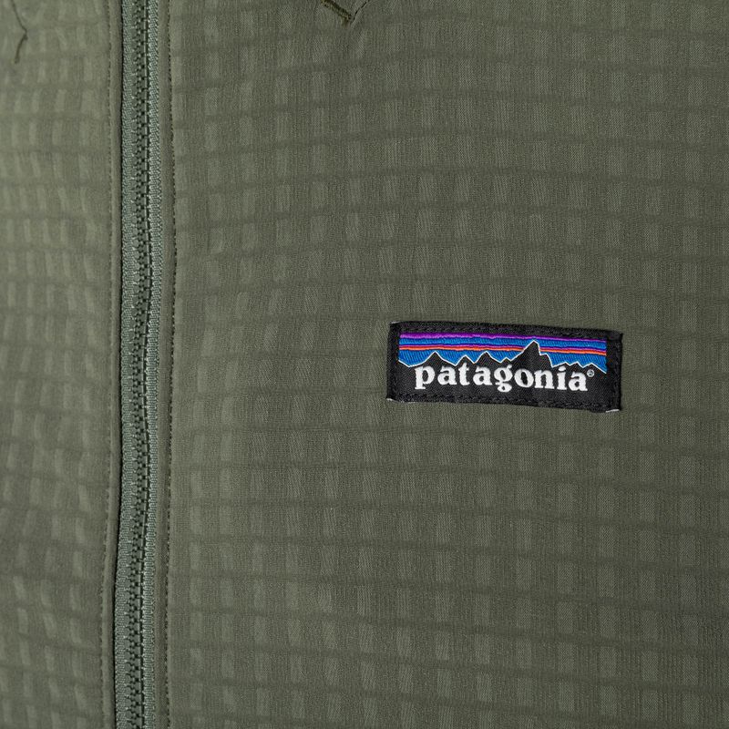 Herren Patagonia R1 TechFace Hoody basin grün Softshelljacke 3
