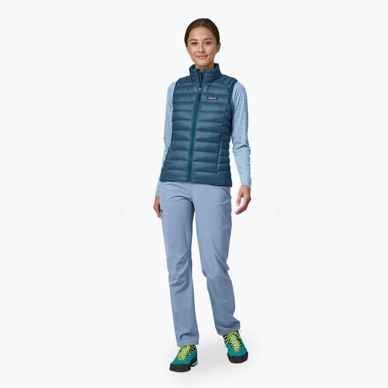 Patagonia Damen ärmelloser Daunenpullover lagom blau 3