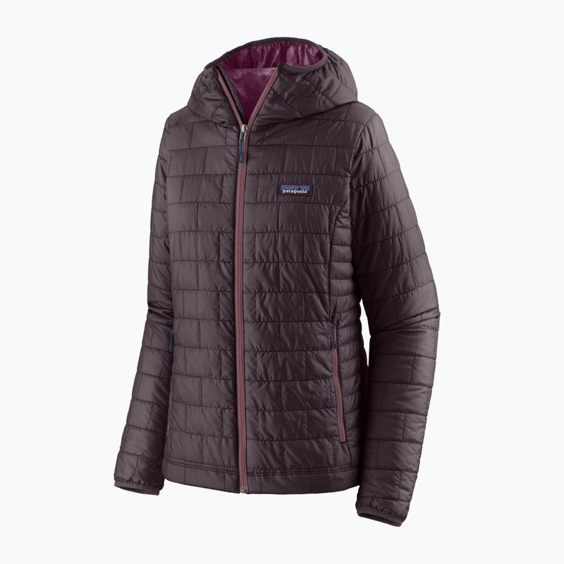 Isolierte Damenjacke Patagonia Nano Puff Hoody obsidian pflaume 5