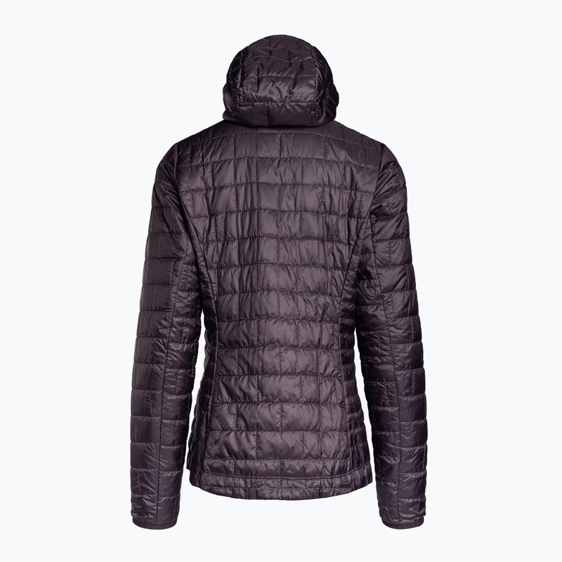 Isolierte Damenjacke Patagonia Nano Puff Hoody obsidian pflaume 2