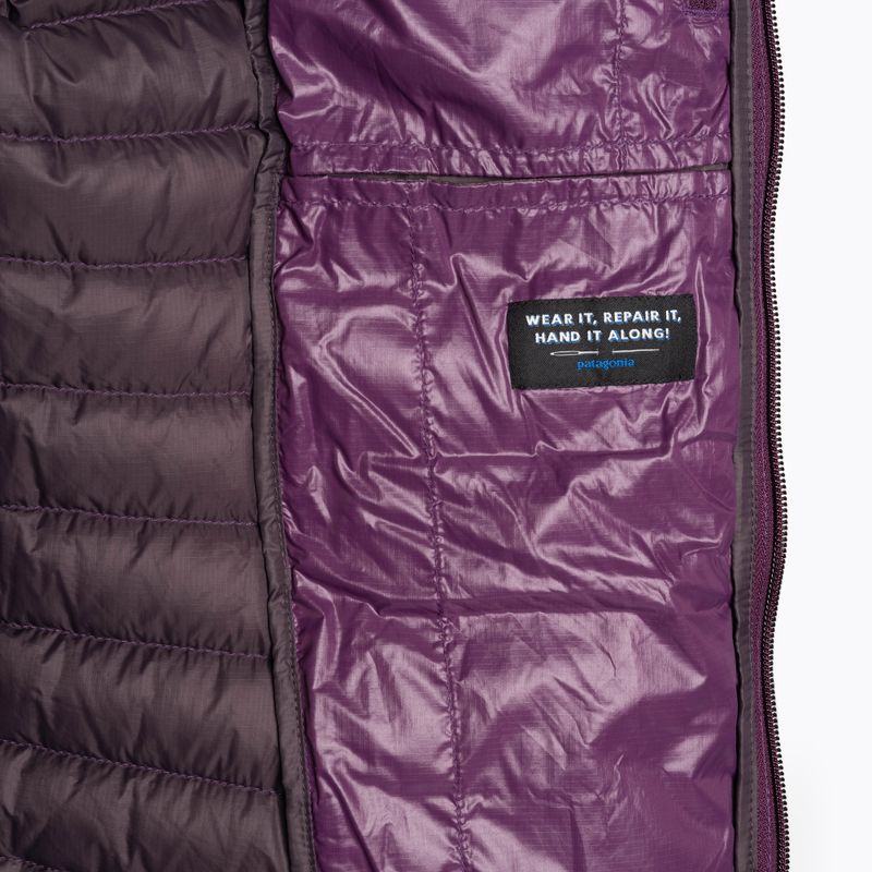 Patagonia Damen ärmelloser Down Sweater Nachtpflaume 5
