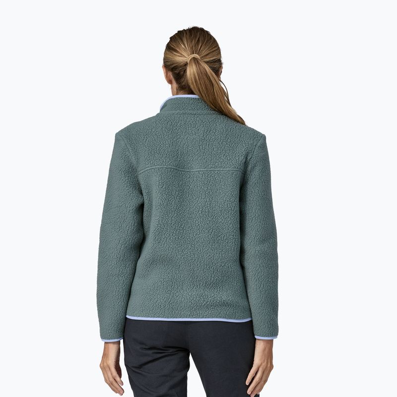 Damen Patagonia Retro Pile Fleece-Sweatshirt nouveau grün 2