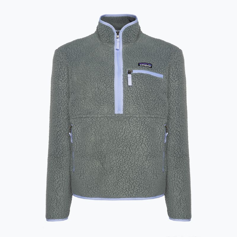 Damen Patagonia Retro Pile Fleece-Sweatshirt Marsupial nouveau grün 3