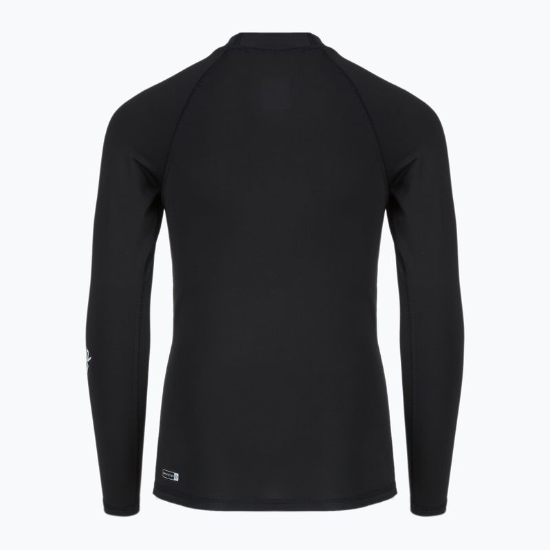 Quiksilver All Time Kinder Schwimmen Longsleeve schwarz 2