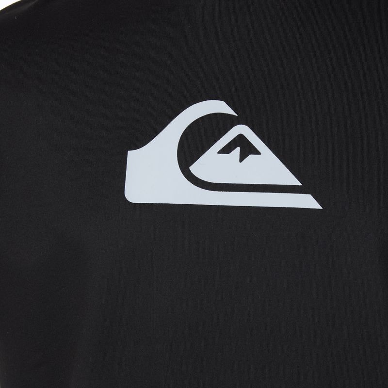 Quiksilver Kinder-Badeshirt Solid Streak schwarz 3