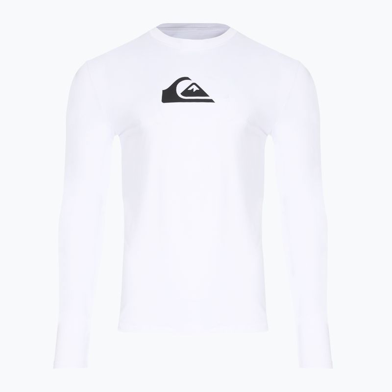 Quiksilver Herren Schwimmen Longsleeve Solid Streak weiß