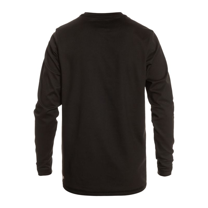 Herren Quiksilver Solid Streak Schwimmen Longsleeve schwarz 2