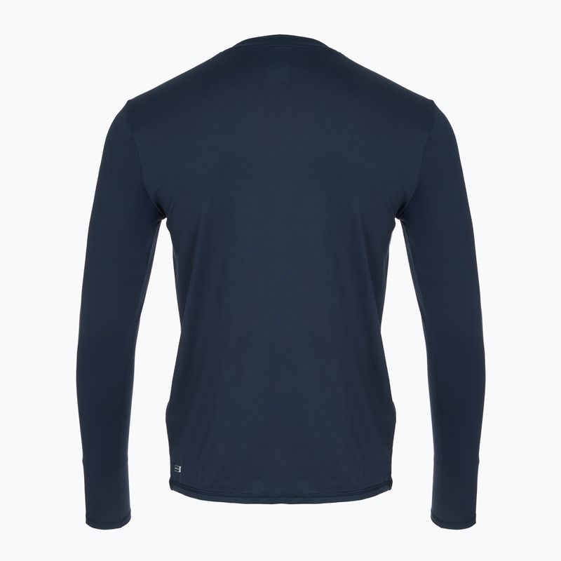 Herren Quiksilver Solid Streak navy Blazer/grau Schwimmen Longsleeve 2