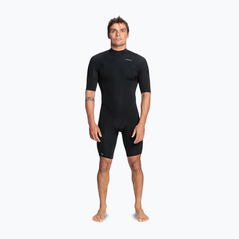 Herren Schwimm-Neoprenanzug Quiksilver Everyday Sessions 2/2 mm Back Zip Springsuit black