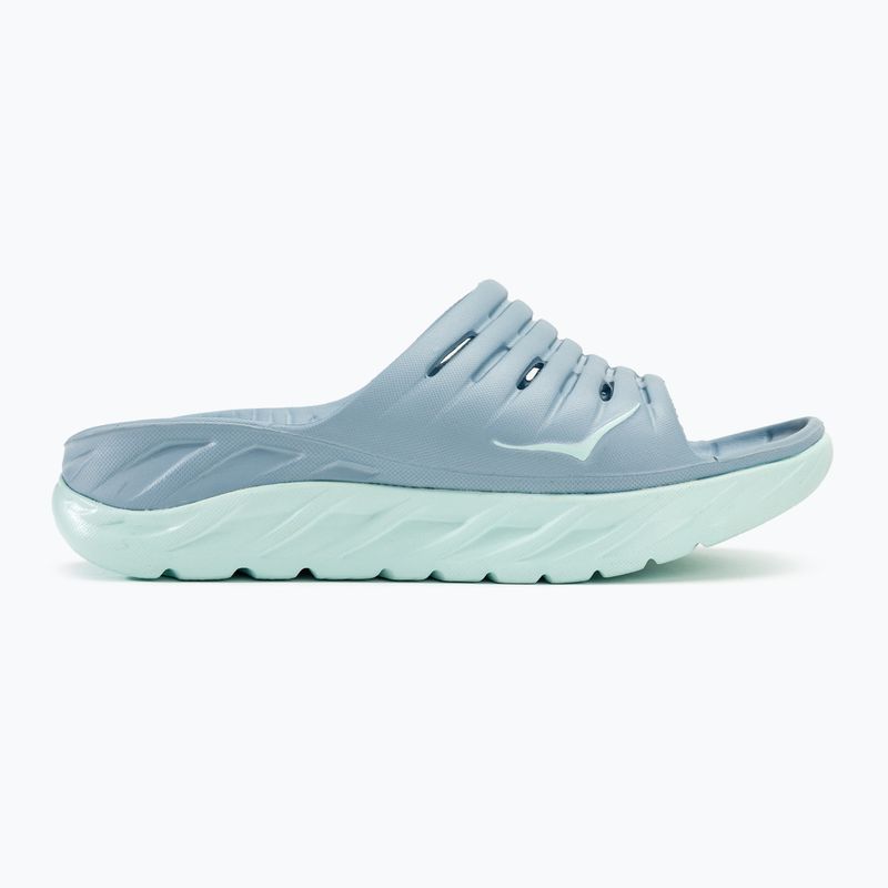 Slides Schlappen  Damen HOKA Ora Recovery Slide 2 blue fog/blue glass 2