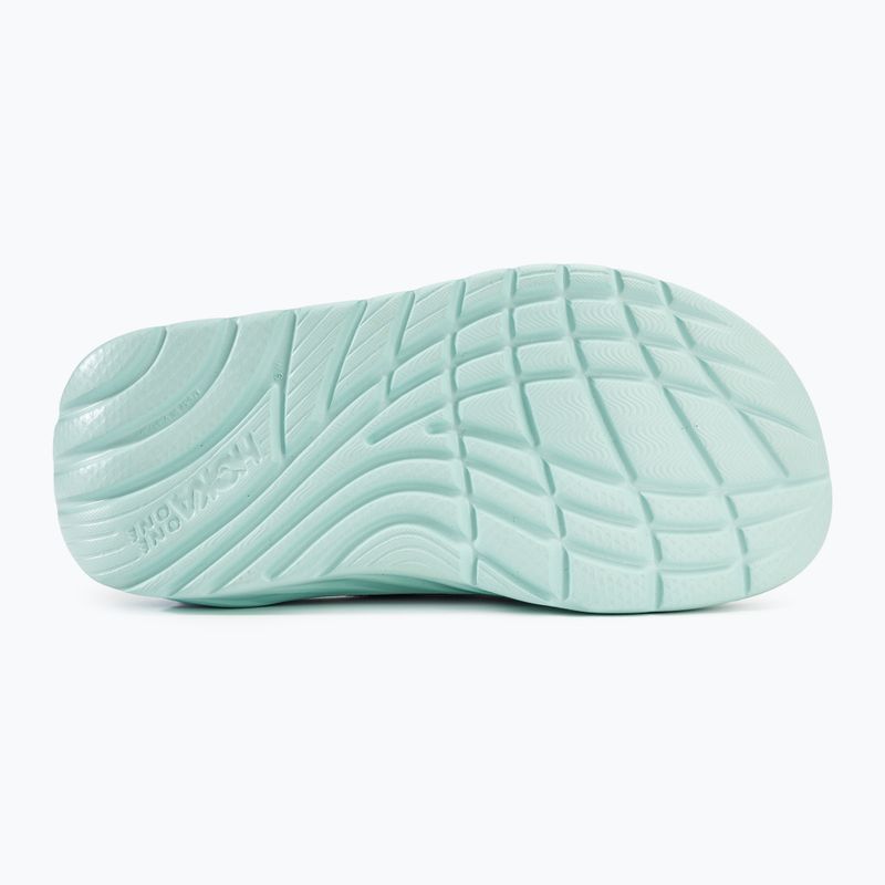 Slides Schlappen  Damen HOKA Ora Recovery Slide 2 blue fog/blue glass 4