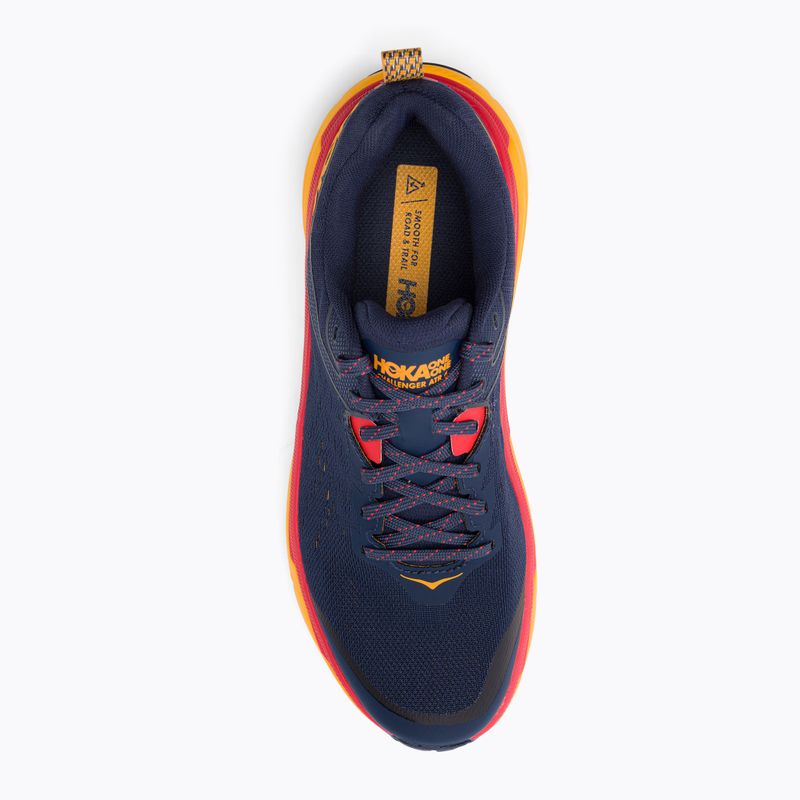 HOKA Herren Laufschuhe Challenger ATR 6 navy blau-orange 1106510-OSRY 5
