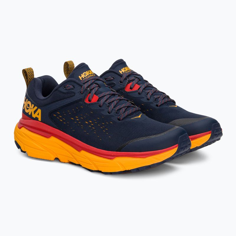 HOKA Herren Laufschuhe Challenger 6 ATR Wide navy blau 1106513-OSRY 4